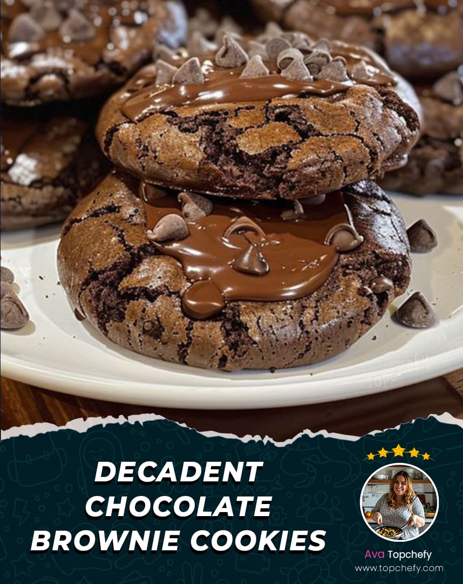 decadent chocolate brownie cookies