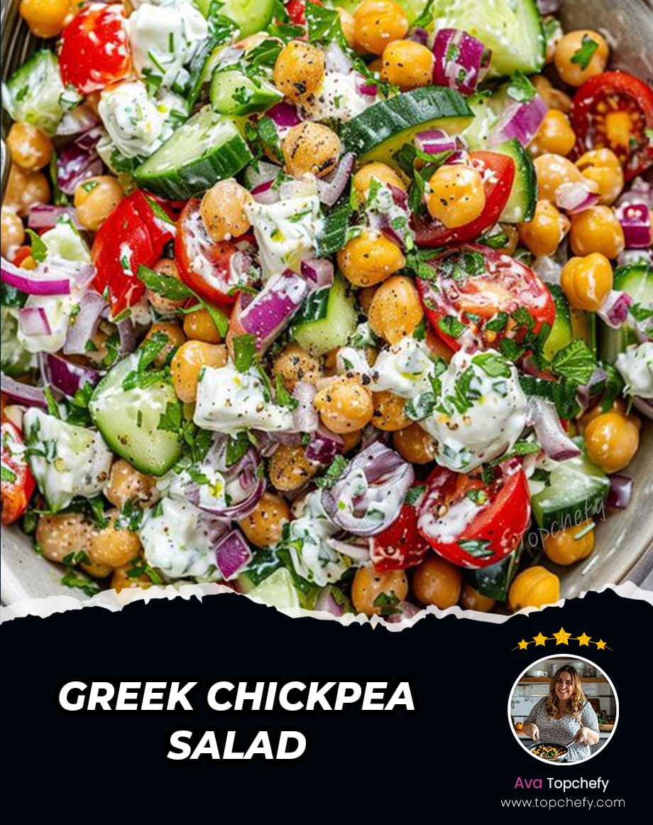 Greek Chickpea Salad