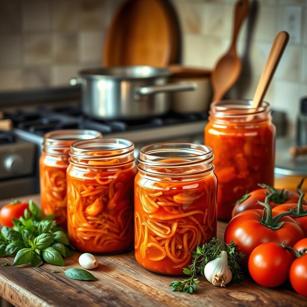Homemade Spaghetti Sauce Storage Homemade Spaghetti Sauce Storage
