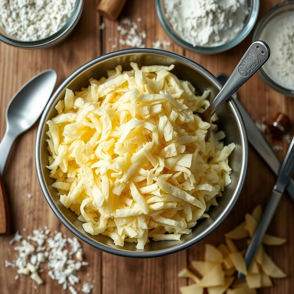 Preparing Tater Tot Potato Base Preparing Tater Tot Potato Base