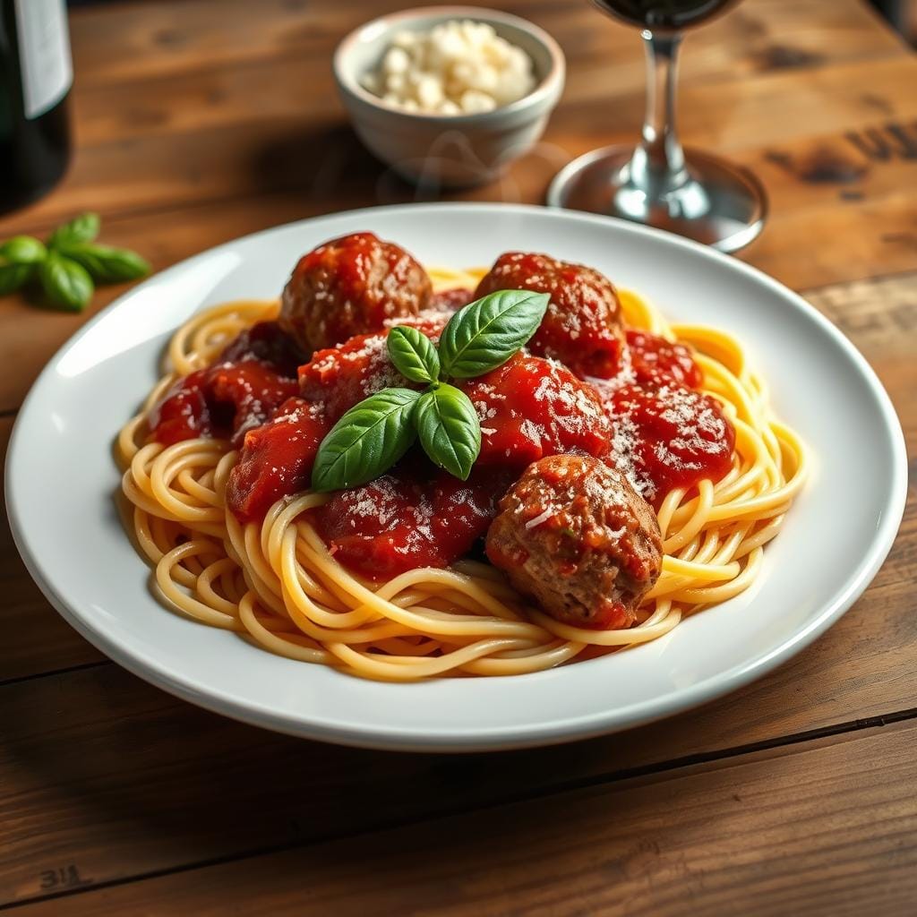 Spaghetti and Meatballs Classic Italian Dish Spaghetti and Meatballs Classic Italian Dish