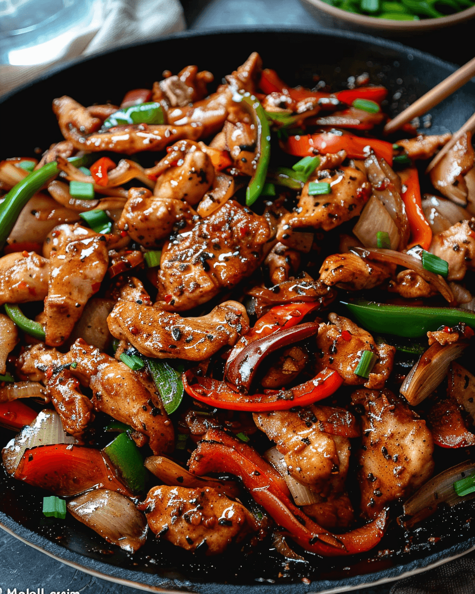 Black Pepper Chicken