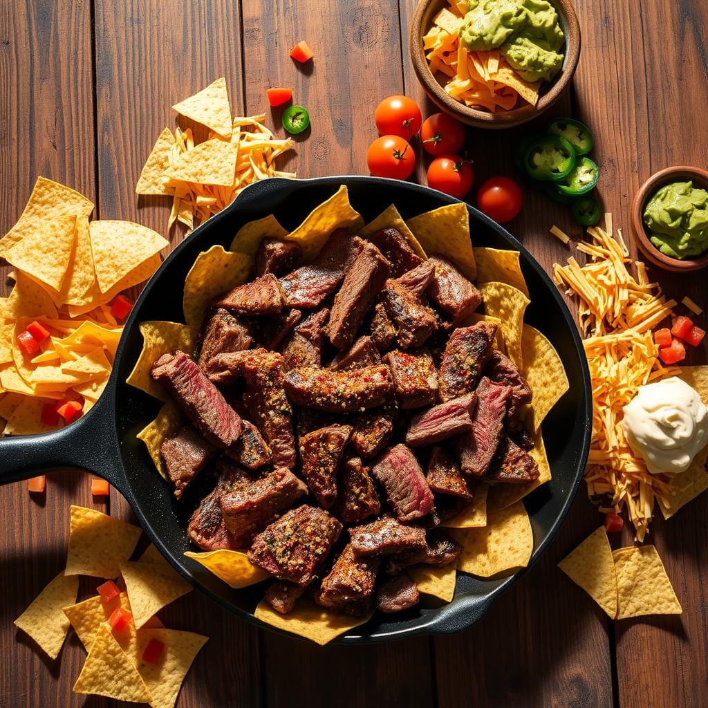 Cheesy Steak Nachos Ingredients Cheesy Steak Nachos Ingredients