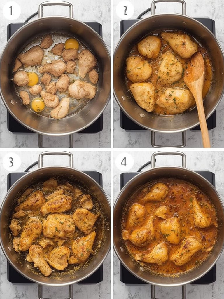 Easy Chicken Dinner steps