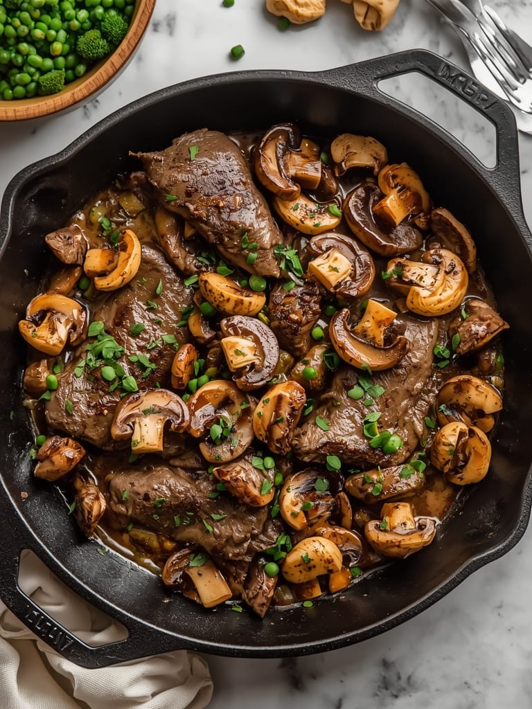 Steak and Mushroom Skillet