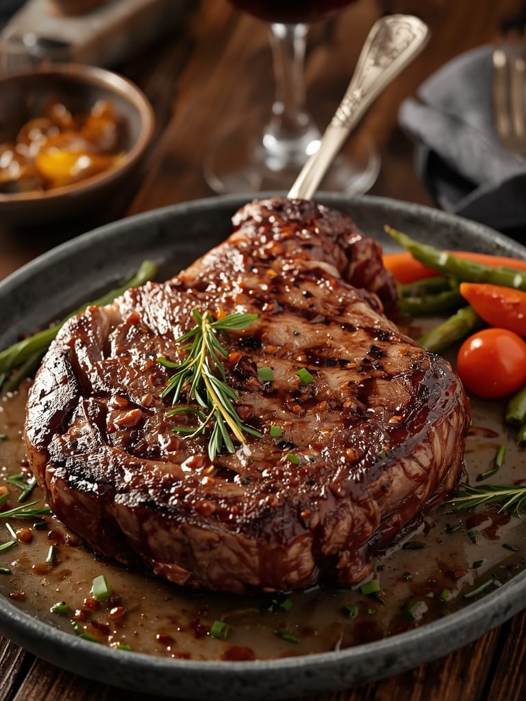 Tomahawk steak for two