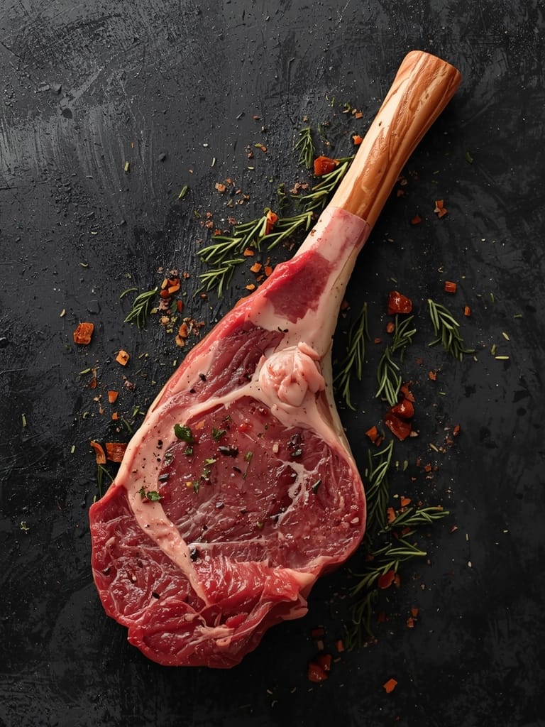 Tomahawk steak for two ingredients 1